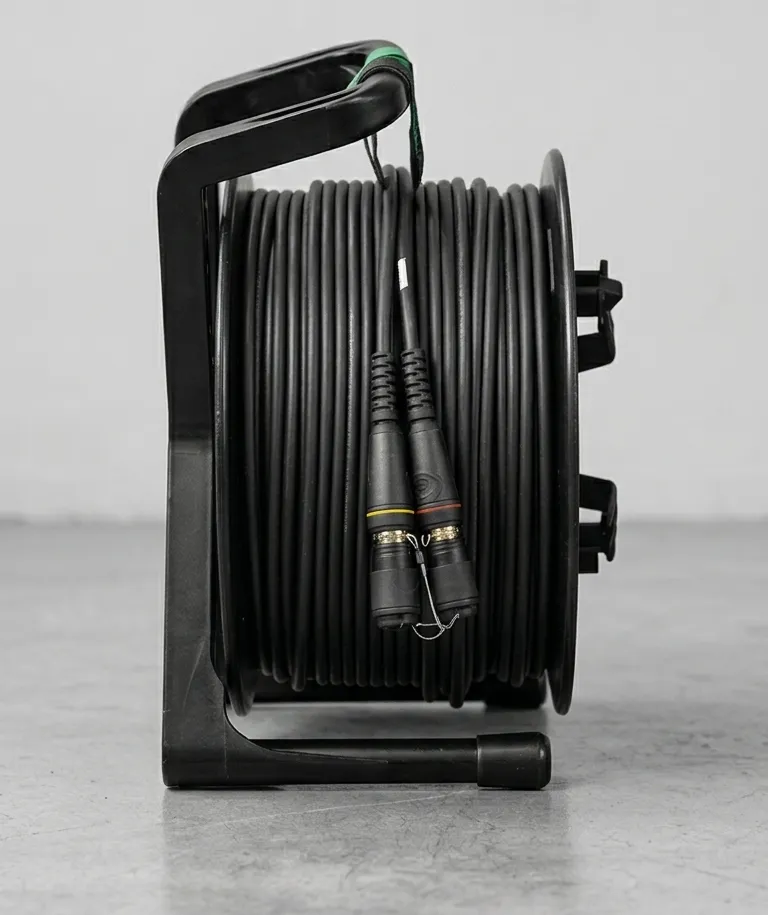 Standard Tactical Duplex Fiber Cable — LC Connector